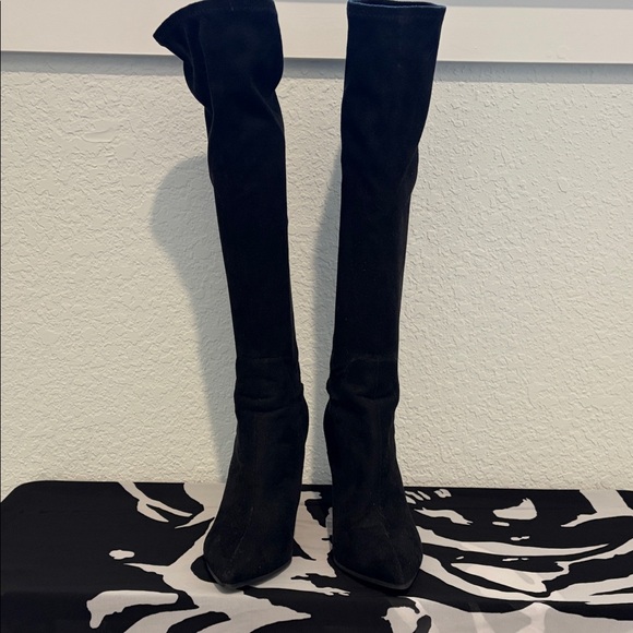 Nine West Shoes - Nine West Black Over the Knee Boots